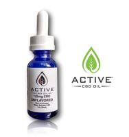 Active CBD oil tincture - Water Soluble - Unflavored image