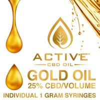 Active CBD oil - Gold 25% image