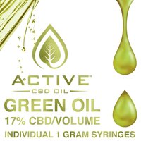 Active CBD oil - Green 17% image