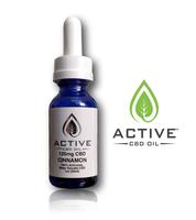 Active CBD oil tincture - Water Soluble - Cinnamon image